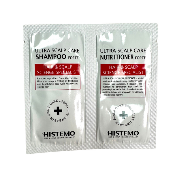 Shampoo + Nutritioner Travel Size Packets